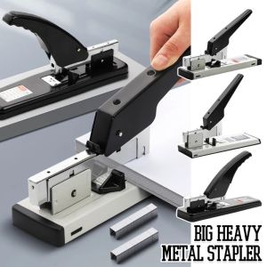 GIORGIONE Labor-Saving Heavy Duty Stapler Multifunction Up To 210 Pages Hand Operated Stapler Easy-Use Simple Paper Binding Stapler Office School Use