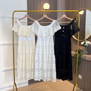 D11687 Evelyn Sabrina All Lace Dress