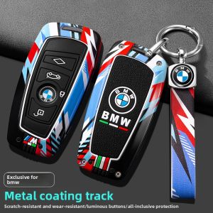 Style Car Key Case Cover For BMW 1 3 5 7 Series X1 X3 X4 X5 F10 F15 F16 F20 F30 F18 F25 M3 M4 Accessories Fob
