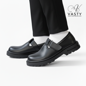 Sepatu Safety Wanita Ujung Besi Slip on Sepatu Boots Ujung Besi Wanita Safety Sepatu Kerja Wanita VASTY ST.42