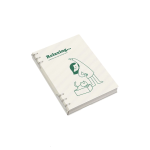 Reusable A 5 B5 Notebook Interchangeable Sheets Recycled Materials Smooth Writing Refillable Notebook For School Office