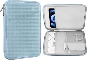 MoKo 9-11 Inch Tablet Sleeve Case Fits iPad Air 5/4th 10.9iPad Pro 11 M2 2022-2018iPad 10th 10.9 2022Galaxy Tab S9 11Tab S8/A8/A7 2022 Tablet Portable Protective Sleeve Bag