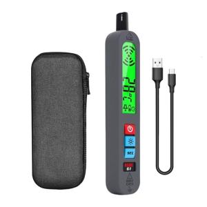 Gas Leak Detectors For Home Combustible Methane Propanes Rechargeable Portable Gas Sniffers With Vibration Sound Light Alarm