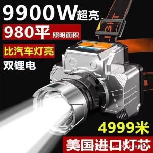 Outdoor Lighting Rechargeable Headlamps Portable Durable Multi-speed Adjustment Powerful Outdoor Adventure