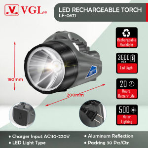 ✔FREE SHIPPING LED Rechargeable Torchlight Flashlight with Handle Use for Home Camping Outdoors