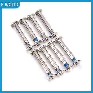 【E-WOITD】 8x set inline roller axles blades screws skate wheel bolts for skate shoes