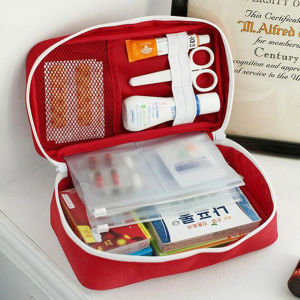 Tas Obat P3K First Aid Kit Tempat Peralatan Kesehatan Medis Kecelakaan Le Around First Aid Bag LG129