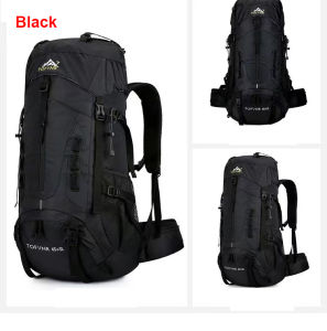 70L Cycling Bag Climbing Backpack Men Large Capacity Cross-country Hiking Mountaineering Bags Waterproof Camping Travel Rucksack