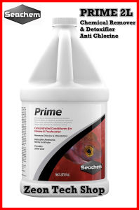 SEACHEM PRIME CONCENTRATED ANTI CHLORINE WATER CONDITIONER FOR MARINE & FRESHWATER- 2L