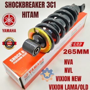 SHOCKBREAKER YAMAHA 3C1 HITAM NVA NVL VIXION OLD NEW ORIGINAL ASLI YGP SOK BELAKANG SHOK SEKOK