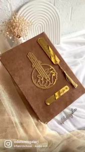 [A4-Q1] Large Size A4 Quran The Quran Dowry Al QURAN CUSTOM PREMIUM Name Luxury Quran