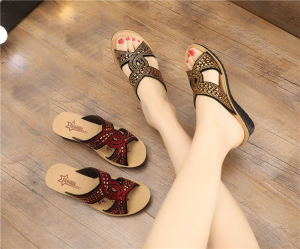 Sandal Wedges Wanita Kekinian 2025 / Sendal Pesta / Sandal Kondangan Terlaris