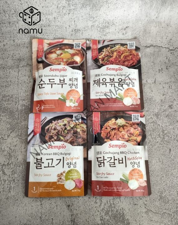 Sempio Korean Sauce / Saus Instant Korea / BBQ / Bulgogi / Gochujang