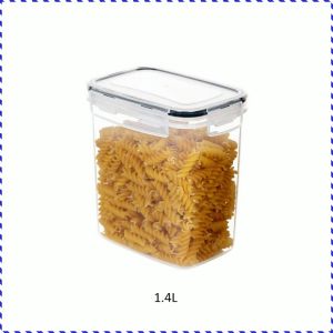 โถพลาสติ ก ารจัดเก็บ โถอาหาร ใช้งานได้จริง ป้องกันการมลพิษข้าม กันฝุ่น แม่บ้าน เบา