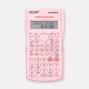 100% New DEXIN Kalkulator Color Function Scientific Kalkulator 24 Fungsi Kalkulasi 3 Warna 1700