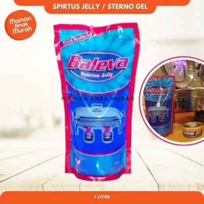 Spirtus Jelly Refill 1 Liter / Spiritus Gel Food Heater Catering Pasta Pemanas Outdoor Kompor Spirtus