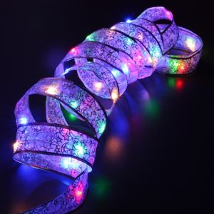 Lowest Price🔥11~11 Sale🔥 4M 40 LED Fairy String Lights Waterproof Copper Wire Ribbon Bows Lights for Party Weddings Holiday Christmas Tree Decorations