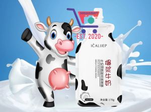 ICALIJEP MILK NIACINAMIDE BRIGHTENING MASK 170G 牛奶爆浆烟酰胺面膜