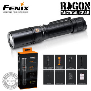 RAGON FENIX TK30 White Light Laser Tactical Flashlight 500 Lumens Distance 1200m Waterproof Professional Flashlight