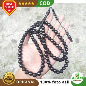 Tasbih Galih Kelor Hitam Tenggelam 10mm