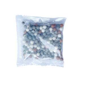 45G*5PCS Bola Filter Shower Untuk Pemurnian Shower Mandi Dengan Bola Filter Dengan Bola bola Bewarna Abu abu Putih Merah Bola Penyaringan Air Anti Bakteri