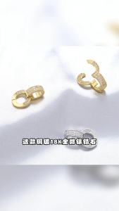 Đầu nối đồng tinh tế với micro Đá Zirconia khối lập phương lát nguyên liệu làm trang sức Enhancer clasps cho tùy chỉnh phụ kiện