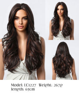Elitrend Fashion Wigs Short and Long Hair wig Fake Fringe Haircuts Full Synthetic Wigs Cosplay Wig With Hair Mesh Mother Day Gifts