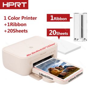 HRRT CPP601 Portable Color Photo Printer Print & Share Every Touching Photo