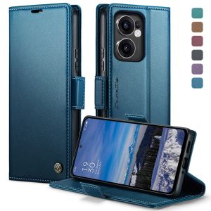 Shockproof Phone Case For OPPO Reno 13F 12F 8T 8Z 7Z / Reno 13 12 10 8 Pro 5G Magnetic Leather Wallet Card Slot Retro Flip Cover Casing