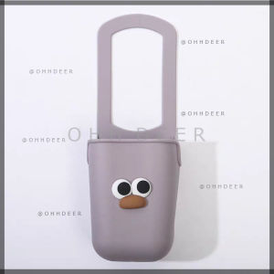 OHHDEER Multifunctional Silicone Storage Hanging Bag Portable Bicycle Water Bottle Holder Cup Holder