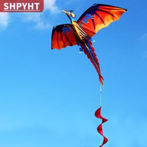 [COD] SHPYHT TOY Large 3D Nylon Kite Flying Dragon Kite with 100m Line Family Outdoor Toy