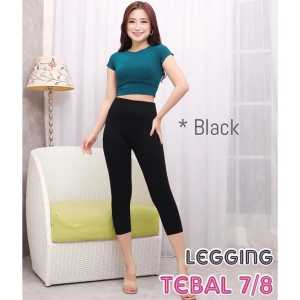 Legging HW 7/8 IMport Preemium / Legging Imporw Wanita 7/8 Legging super tebal