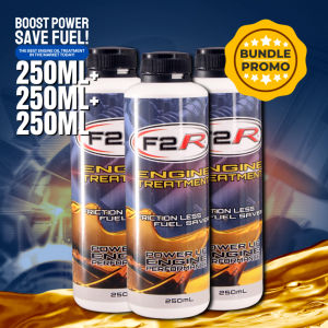 F2R Engine Oil Treatment 250mL (3 Bottles) Improve Fuel Efficiency & Engine PerformanceFast Shipping