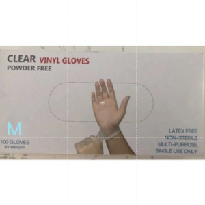 100Pcs Disposable Gloves Vinyl/Nitrile Blend Food Grade Gloves Healthcare Food Handling Use Personal Protective Equipment Gloves Multi-Purpose