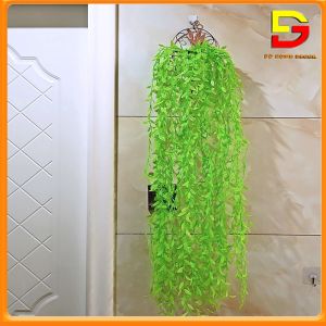 Giỏ Liễu Rũ Xanh Cây Giả Trang Trí Ban Công Sân Vườn Nhà Cửa Nhà Hàng Homestay DG-235