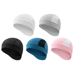 Simple Sport Caps Quick Dry Breathable Mesh Hat Cooling Cycling Caps Under Helmet Moisture Wicking Cycling Caps Enduring