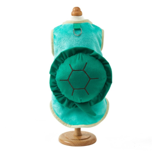 OUTOPEN Hình con rùa Trang phục hóa trang cho chó Vải flanen Hài Hước Quần áo thú cưng Áo vest cho cún con Mềm Quần áo cho mèo Cho đạo cụ chụp ảnh