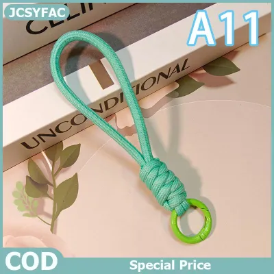 JCSYFAC Paracord bện dệt Keychain dây buộc khóa khẩn cấp Survival bagpack vòng chìa khóa Vòng đeo tay dây đeo xe đính Key chủ