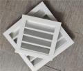 Cửa gió chớp 300x300mm, miệng gió louver cửa gió ngoài trời, miệng gió nan Z kèm lưới chắn côn trùng. 