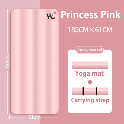 【24h Delivery】20MM High Density Yoga Mat For Workout Thicken Waterproof and non-slip Certified TPE Eco Friendly Lightweight 185*61cm Sports Mats Pilates Exercise Pads Soft Comfortable For Workout Sport Equipment