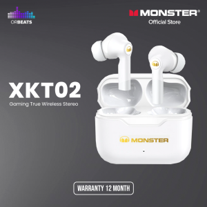 Monster XKT02 Wireless Bluetooth Earphone Headset Mini Earbuds TWS