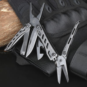 NexTool Mini Flagship Black Stonewashed Multi-Tool with 10 Functions (Updated Version) 10-year warranty
