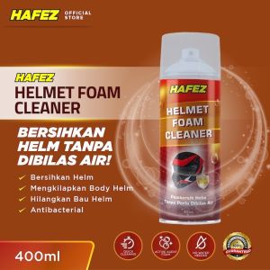 HAFEZ - Helmet Foam Cleaner semprot cuci pewangi Pembersih Helm & Menghilangkan Bau Helm