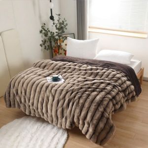 Chăn Nỉ Hồ Ly Nhập Khẩu Cao Cấp Siêu Ấm Chăn Lông Hồ Ly Mẫu Mới Nặng 3kg Kích Thước 2mx2m3