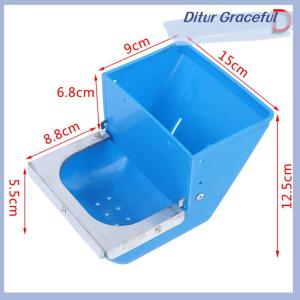 Ditur 1 hộp thức ăn cho thỏ khay thức ăn cho thỏ khay thức ăn chống ngâm Thỏ