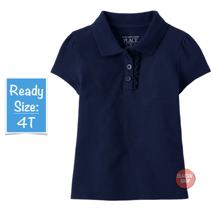 Kaos Polo Toddler Girl Polo Place Toddler Girl Kaos Polo Lengan