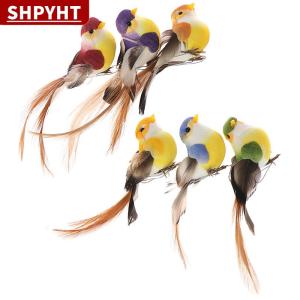 [COD] SHPYHT TOY 1Pc Mini birds artificial foam feathers mini birds home party wedding decor