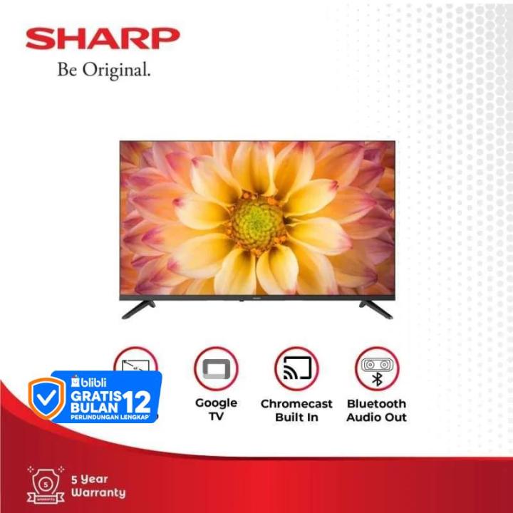 SHARP 2T-C43GH3000i 2K Google TV [43 Inch] | Lazada Indonesia