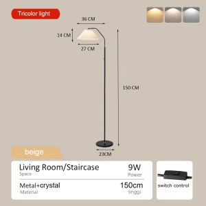 【MG】Floor Lamp Nordic simple Bedroom Bedside Lights for Living Room sofa Table Light Atmosphere Lamp