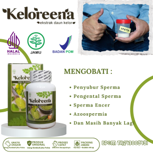 Obat Penyubur Sperma Penambah Sperma Kosong Azoospermia Pria Buat Promil Pengental Mani Encer Ejakulasi Dini Impoten Lemah Syahwat Disfungsi Ereksi Obat Sperma Kental Dan Subur Dengan Keloreeena
